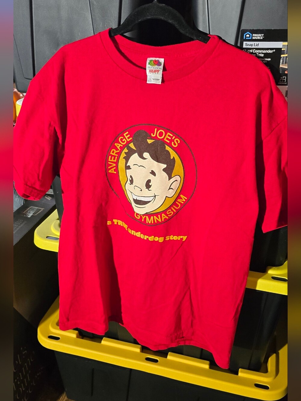 Dodgeball Fruit of the Loom Average Joe's Gymnasium Graphic Tee